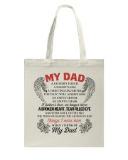 My Dad A Broken Heart Tear Filled Eye Tote Bag tile