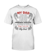 My Dad A Broken Heart Tear Filled Eye Classic T-Shirt tile