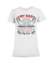 My Dad A Broken Heart Tear Filled Eye Premium Fit Ladies Tee tile