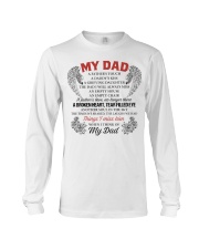 My Dad A Broken Heart Tear Filled Eye Long Sleeve Tee tile