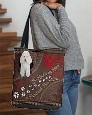 Poodle-dog-the-road-to-my-heart All-over Tote aos-all-over-tote-lifestyle-front-09