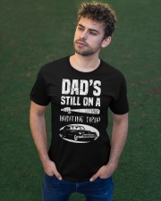 Dad's Still On A Hunting Trip - For Dad Classic T-Shirt apparel-classic-tshirt-lifestyle-front-43