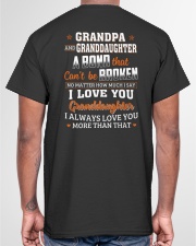 GP GD A Bond That Can't Be Broken - For Grandpa Classic T-Shirt garment-tshirt-unisex-back-04