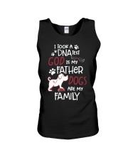 DNA Test God IsFather Dogs Are Family-For Daughter Unisex Tank tile