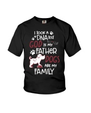 DNA Test God IsFather Dogs Are Family-For Daughter Youth T-Shirt tile