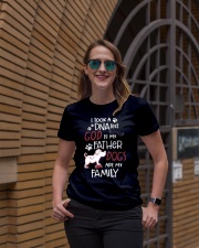 DNA Test God IsFather Dogs Are Family-For Daughter Ladies T-Shirt lifestyle-women-crewneck-front-2