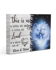 Personalized Name This Is Us A Little Bit Crazy 14x11 Gallery Wrapped Canvas Prints front