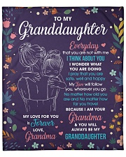 GD My Love For You Is Forever And Will Follow You Fleece Blanket - 50" x 60" front