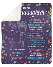 GD My Love For You Is Forever And Will Follow You Sherpa Fleece Blanket tile