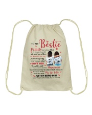 Bestie Thanks For Always Giving Me Special Lift Drawstring Bag tile