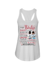 Bestie Thanks For Always Giving Me Special Lift Ladies Flowy Tank tile