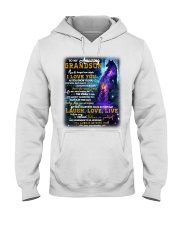 Never 4get How Much I Love U Purple Wolf GM To GS Hooded Sweatshirt tile