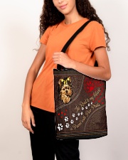 The Road To My Heart Is Paved With Paw Yorkshire All-over Tote aos-all-over-tote-lifestyle-front-07