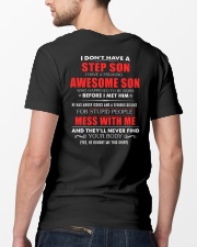 I have a freaking awesome step son Classic T-Shirt lifestyle-mens-crewneck-back-5