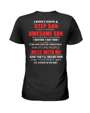 I have a freaking awesome step son Ladies T-Shirt thumbnail