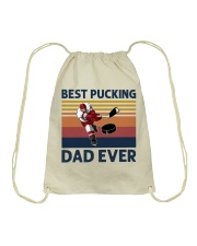 Best Pucking Dad Ever - For Dad Drawstring Bag tile