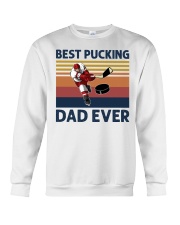 Best Pucking Dad Ever - For Dad Crewneck Sweatshirt tile