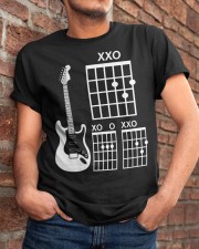 guitar dad xoxo Classic T-Shirt apparel-classic-tshirt-lifestyle-26
