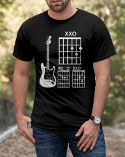 guitar dad xoxo Classic T-Shirt apparel-classic-tshirt-lifestyle-front-53