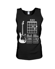 guitar dad xoxo Unisex Tank tile