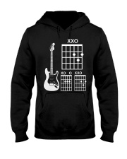 guitar dad xoxo Hooded Sweatshirt tile