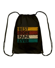 Best Dope Papa Ever - For Dad Drawstring Bag tile