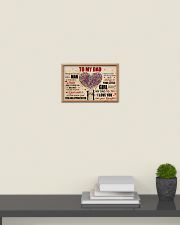 Dad Heart Tree You'll Always Be My Dad My Hero 17x11 Poster poster-landscape-17x11-lifestyle-08