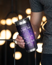 Personalized Name When I Tell U I Love U 20oz Tumbler aos-20oz-tumbler-lifestyle-front-19