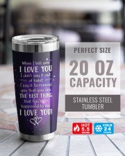 Personalized Name When I Tell U I Love U 20oz Tumbler aos-20oz-tumbler-lifestyle-front-33