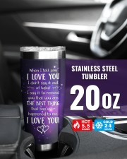 Personalized Name When I Tell U I Love U 20oz Tumbler aos-20oz-tumbler-lifestyle-front-39