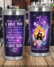 Personalized Name When I Tell U I Love U 20oz Tumbler aos-20oz-tumbler-lifestyle-front-56
