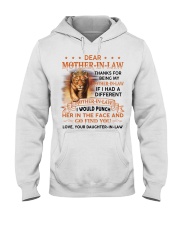 Thanks For Being My Mother-in-law Lion Hooded Sweatshirt tile