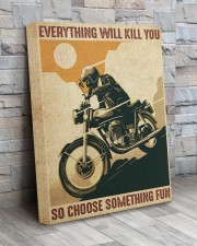 Everything Will Kill You So Choose Something Fun 16x20 Gallery Wrapped Canvas Prints aos-canvas-pgw-16x20-lifestyle-front-20