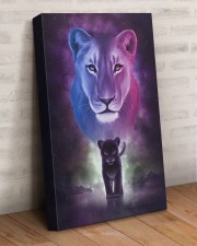 Lion Art Mom To Son or Mom to daughter 16x24 Gallery Wrapped Canvas Prints aos-canvas-pgw-16x24-lifestyle-front-01