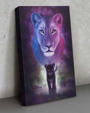 Lion Art Mom To Son or Mom to daughter 16x24 Gallery Wrapped Canvas Prints aos-canvas-pgw-16x24-lifestyle-front-09