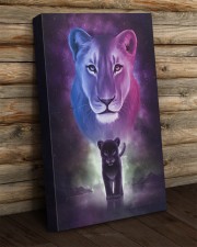 Lion Art Mom To Son or Mom to daughter 16x24 Gallery Wrapped Canvas Prints aos-canvas-pgw-16x24-lifestyle-front-13