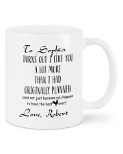 Personalized Turn Out I Like You A Lot More Mug front