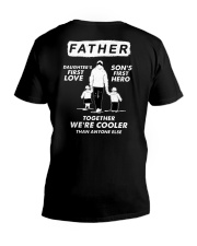 Together We Are Cooler - Dad V-Neck T-Shirt tile
