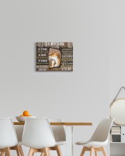 Be Strong When U Are Weak Mom To Son 14x11 Gallery Wrapped Canvas Prints aos-canvas-pgw-14x11-lifestyle-front-05