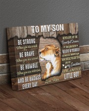 Be Strong When U Are Weak Mom To Son 14x11 Gallery Wrapped Canvas Prints aos-canvas-pgw-14x11-lifestyle-front-10