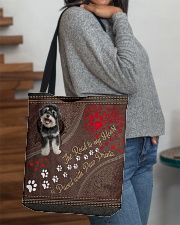 Schnauzer-dog-the-road-to-my-heart All-over Tote aos-all-over-tote-lifestyle-front-09