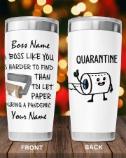 Personalized Name Boss Like You Is Harder to find 20oz Tumbler aos-20oz-tumbler-lifestyle-front-98