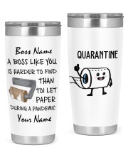 Personalized Name Boss Like You Is Harder to find 20oz Tumbler front