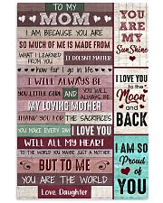 Mom Thanks4 The Sacrifices U Make Every Day ILoveU 11x17 Poster front
