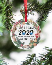 Christmas 2020 The One Where We Were Quarantined Circle ornament - single (porcelain) aos-circle-ornament-single-porcelain-lifestyles-07