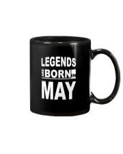 Legends are born in May Mug tile