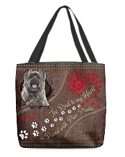 Cairn-Terrier-dog-the-road-to-my-heart All-over Tote front