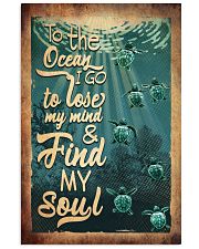 To The Ocean I Go To Lose My Mind 11x17 Poster thumbnail