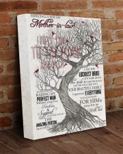 To Mother-In-Law Thanks For Raising Perfect Man 11x14 Gallery Wrapped Canvas Prints aos-canvas-pgw-11x14-lifestyle-front-09