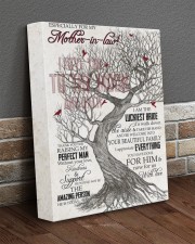 To Mother-In-Law Thanks For Raising Perfect Man 11x14 Gallery Wrapped Canvas Prints aos-canvas-pgw-11x14-lifestyle-front-10